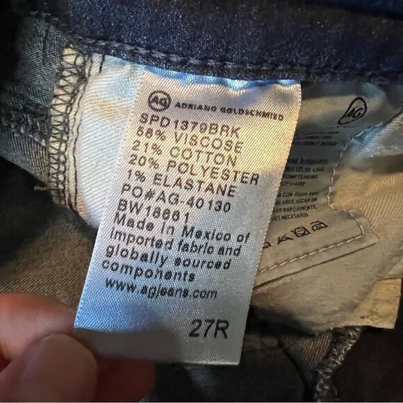 AG Adriano Goldschmied Farah skinny high rise jeans - Picture 10 of 11